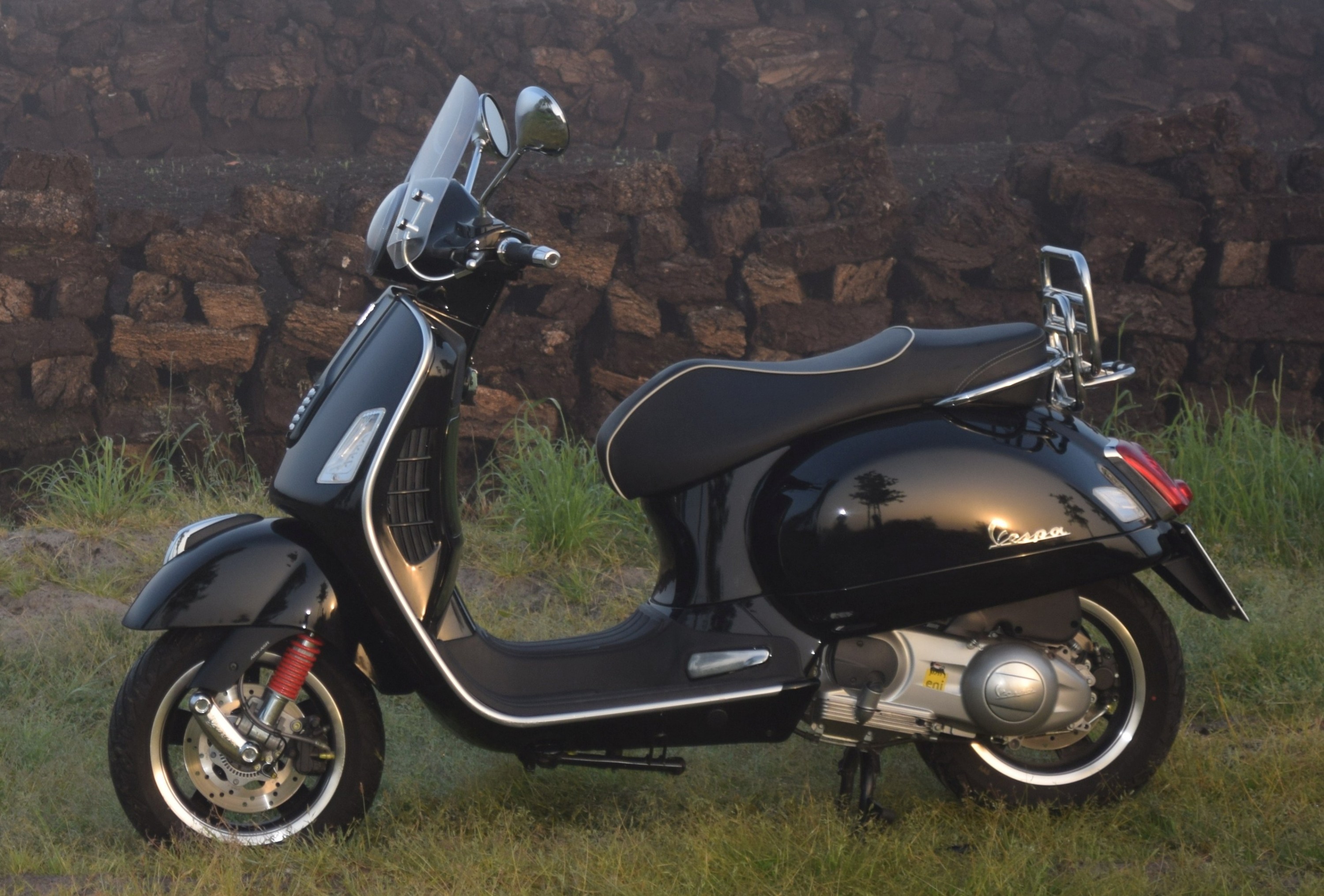 Sonnenaufgang in Friedrichsfehn - Vespa GTS 300 - Torfabbau - Fuhrkenscher Grenzweg